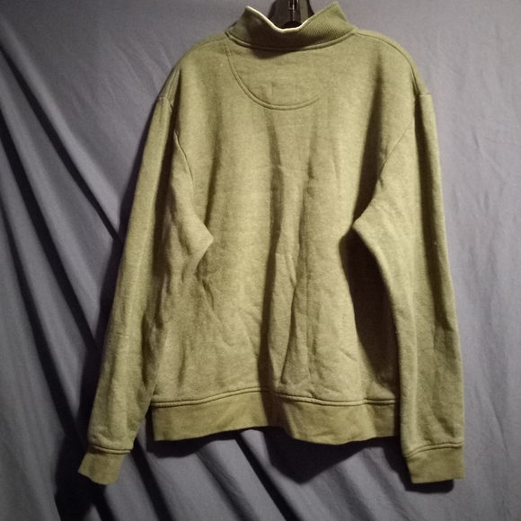EUC Orvis men’s 1/4 zip graen sweatshirt. - Picture 12 of 12